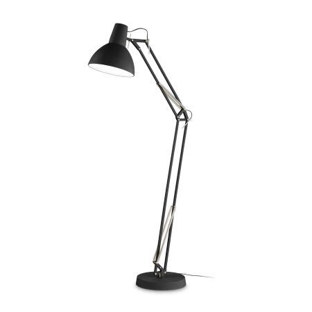 Ideal Lux Wally Pt1 Nero Lampada Da Terra 265292 Comet