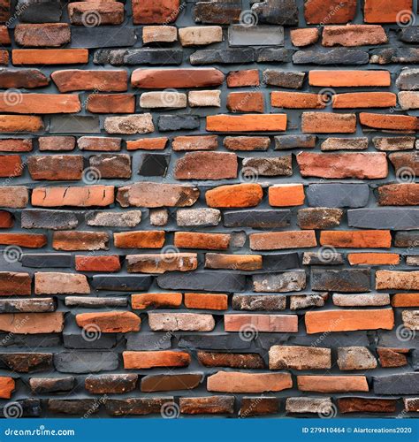 Weathered Brick Wall A Textured And Weathered Background