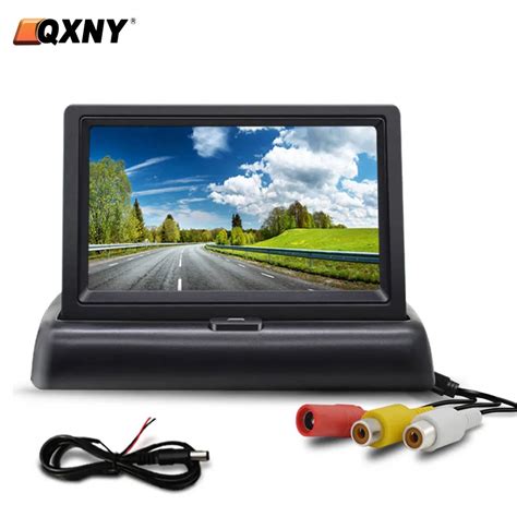 Monitores plegables de vídeo trasero para coche pantalla LCD HD TFT de