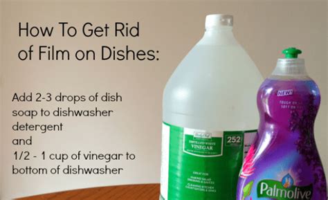 Stop The Dishwasher Leaving White Film On Dishes With These Household