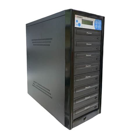 XForm 1 to 7 DVD CD Duplicator -With Multiple Discs Copier Machine with 24x Pioneer Writers ...