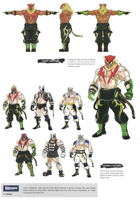 Street Fighter X Tekken - Character Profiles and Concept Artwork ...