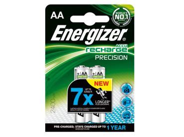 Energizer Akku Recharge Precision Mignon 1,2 Volt 2400 mAh AA/LR6 1x2 ...