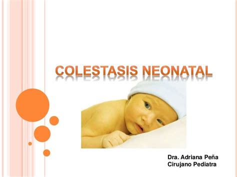 Colestasis Neonatal