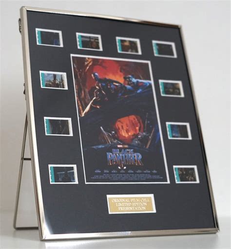 Marvel Black Panther Framed Film Cell Display With COA Catawiki