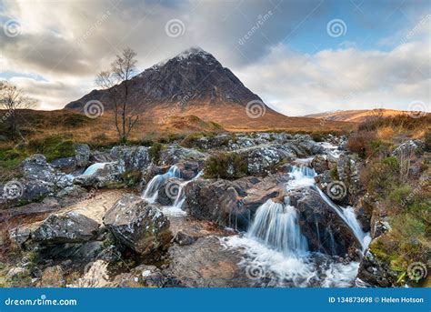 buachaille etive mor  scotland stock photo image  moorland