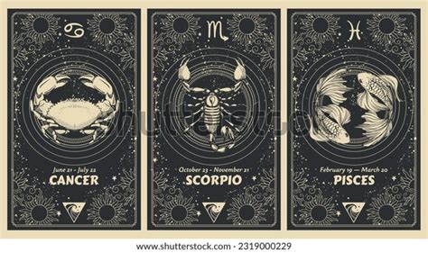 Scorpio Water Sign: Over 5,243 Royalty-Free Licensable Stock Vectors & Vector Art | Shutterstock