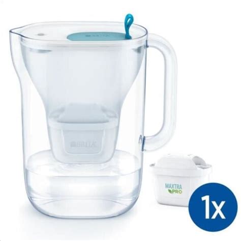 Brita Carafe Filtrante Style Bleue 1 Cartouche Filtrante Maxtra Pro