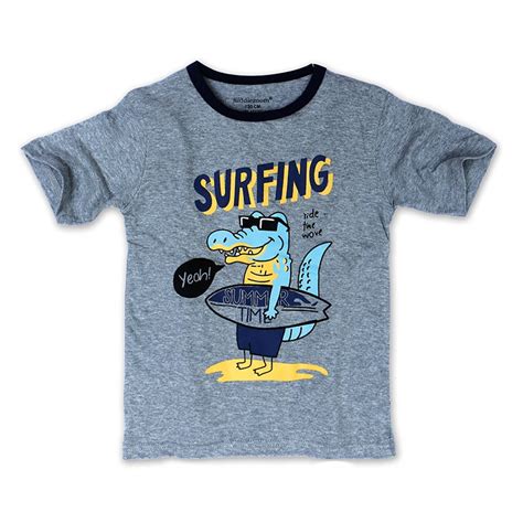 Surfing Time T shirt - Kids Clothes Online | Kiddiezoom.pk