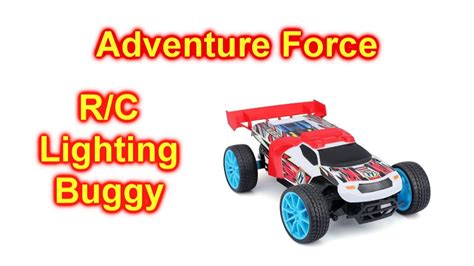 Adventure Force Glow In The Dark Lightning Buggy Radio Control Rc Car