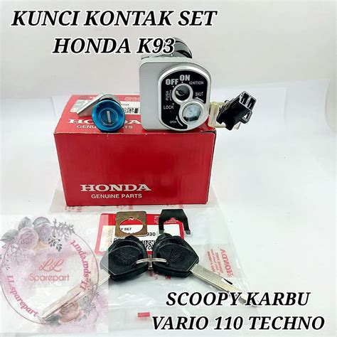 Jual Kunci Kontak Set Honda K Keyset Konci Kontak Kualitas Asli