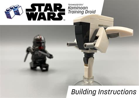 Lego Moc Kamino Training Droid By Farawaybricks Rebrickable Build