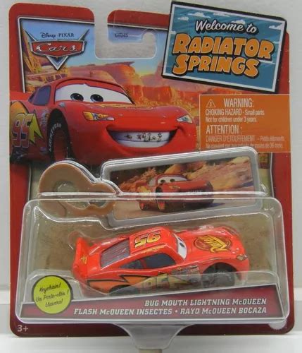 Disney Pixar Cars Bug Mouth Lightning Mcqueen Rayo Mcqueen En