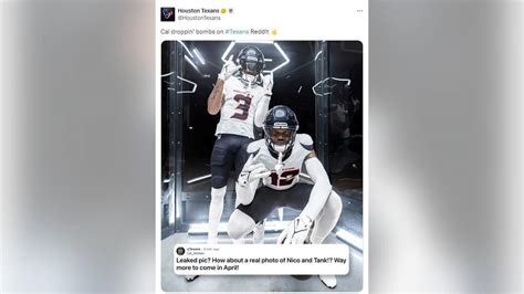 Houston Texans New Uniforms 2024 Cal Mcnair Previews On Reddit Fox