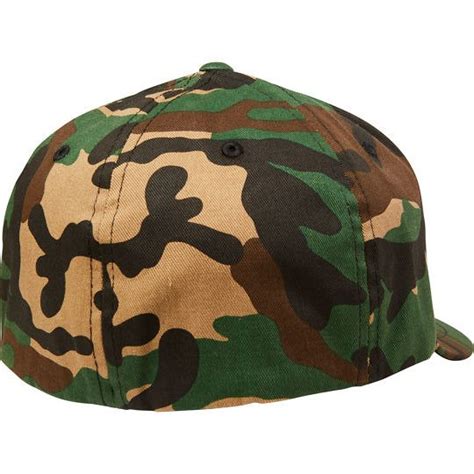 Czapka Z Daszkiem FOX Epicycle Flexfit Green Camo CASUAL Odzież