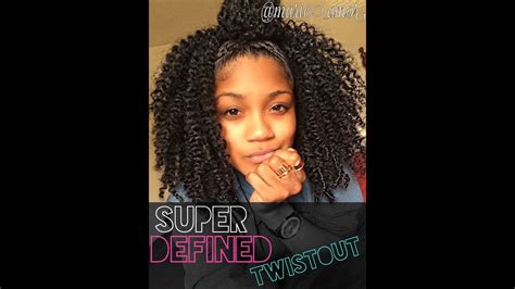 How To Get A Super Defined Twist Out Youtube