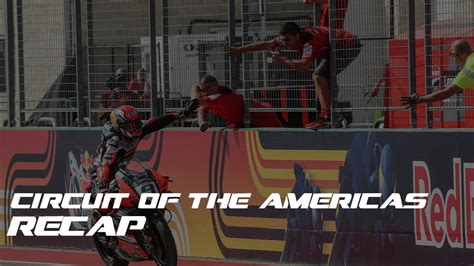 MotoAmerica Event Recap Showdown At The COTA Corral YouTube