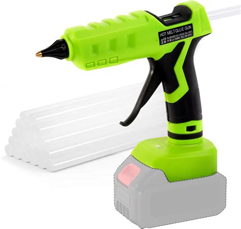 Amazon Cordless Hot Glue Gun Kit For Makita 18V 20V Battery Battery Not Included 100W