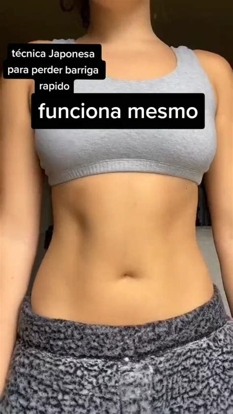 Tecnica Para Perder Gordura Da Barriga Afinar Cintura Queimar