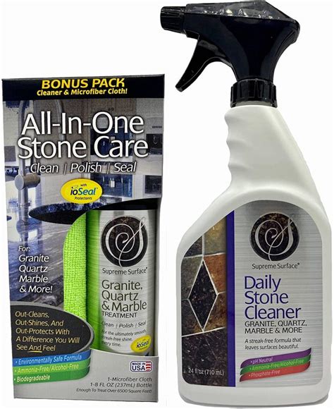 Supreme Surface Daily Stone Cleaner Granite Quartz Marble Cleaner