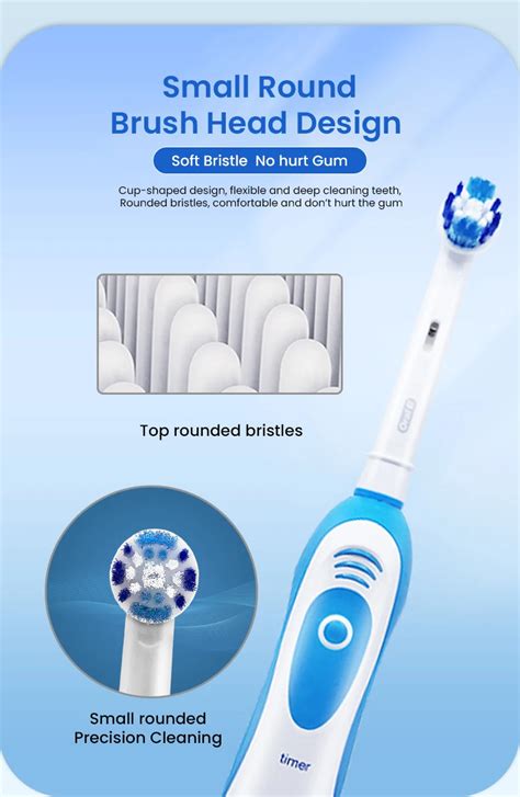 Oral B Sonic Electric Toothbrush Rotary Precision Deep Clean Teeth