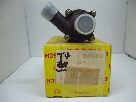 Engine Auxiliary Water Pump Bosch Ebay