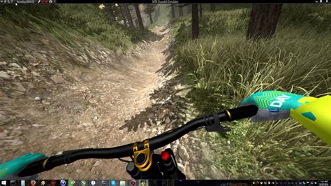 MTB Downhill Simulator Mini Review With Commentary YouTube