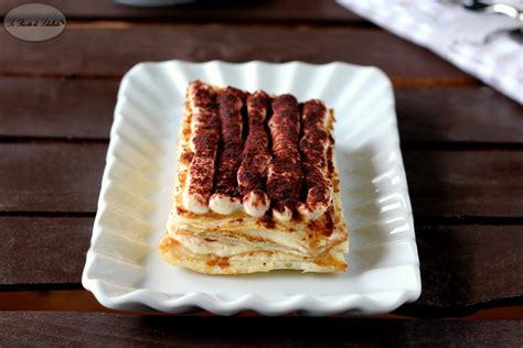 Millefoglie al tiramisù Le Ricette di Libellula