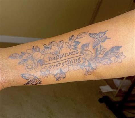 Happiness Over Everything Tattoo Tattoos Tatting