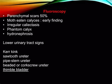 IMAGING FEATURES IN RENAL TUBERCULOSIS | PPT