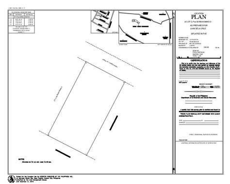 Vicinity Map Example