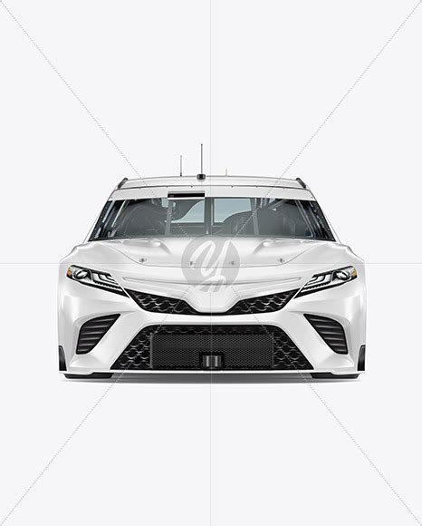 Nascar Race Car Mockup - Front View - Free Download Images High Quality ...