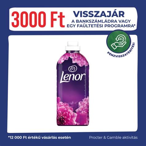 Lenor Fabric Conditioner Washes Floral Bouquet Note Of Musk