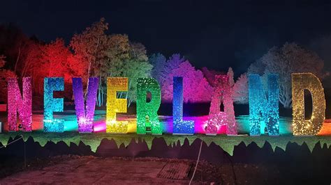 Neverland Illuminova Wellington Country Park Magical Christmas Light