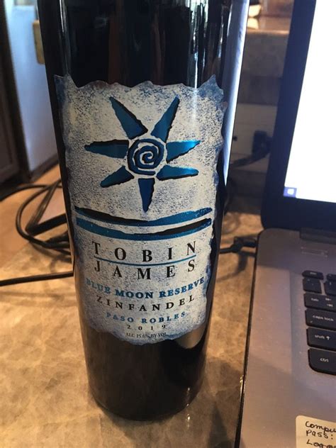 Tobin James Zinfandel Blue Moon Reserve Usa California Central