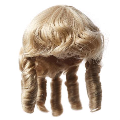Antina S Light Blonde Ringlet Curls Doll Wig Doll Hair Doll Supplies Craft Supplies