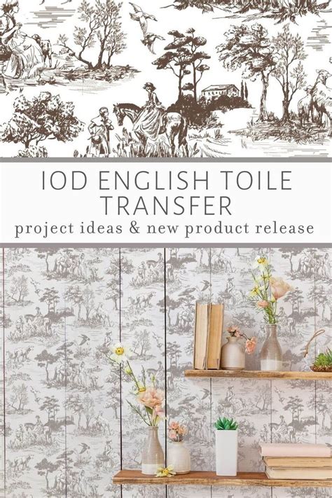 IOD English Toile Transfer June 2021 Iron Orchid Designs New Product