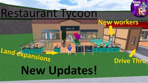 Restaurant Tycoon New Updates Drive Thru Land Expansions New