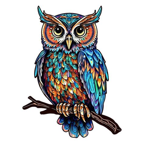 Charming Owl Wooden Jigsaw Puzzle – Unipuzzles