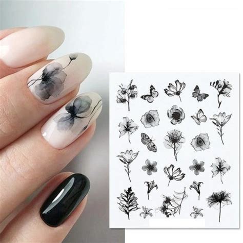 Nail Art Water Decals Stickers Transfers Spring Summer Etsy