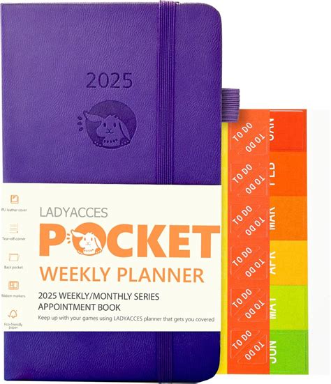 2025 Pocket Agenda By LADYACCES 2025 Weekly And Monthly Planner For