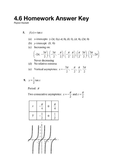 6 Homework 35 Answer Key
