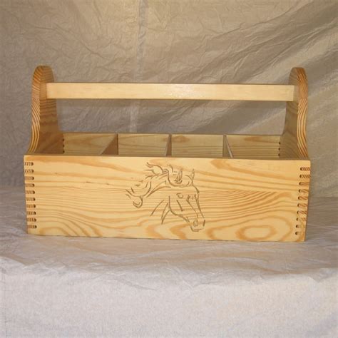 Custom Beautiful Hand Crafted Heirloom Wooden Tote By Woodwright