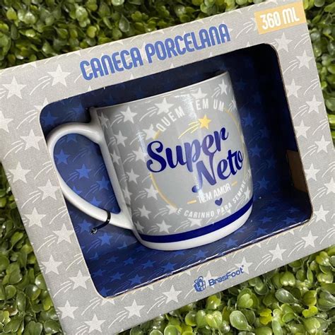 Caneca Porcelana Urban Ml Super Neto Elo