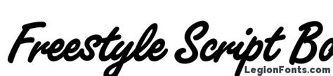 Freestyle Script Font Free Yalesha