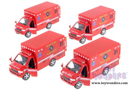 Toy Diecast Rescue Team Ambulances 5259dr Kinsmart Wholesale Diecast