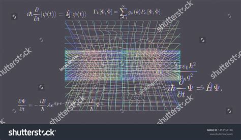 Quantum Mechanics Formulas Erwin Schrodinger Schroedinger Stock Vector ...