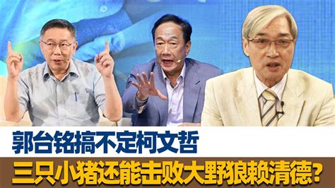 张友骅：郭台铭搞不定柯文哲，三只小猪还能击败大野狼赖清德？ Youtube