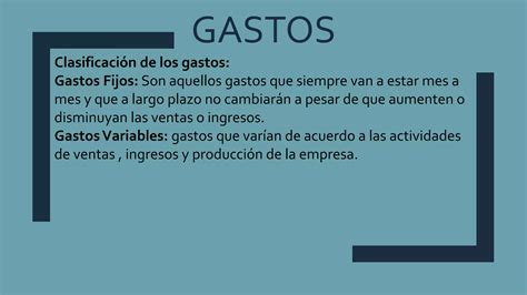 11 Tratamiento De Los Gastos E Ingresos PPT