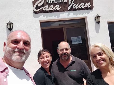 El Chef José Andrés Cautivado Por Las Gentes Y El Producto De Lanzarote